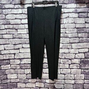 Chico's Gray Pull On Dress Pants Size L/14